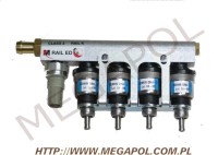 WTRYSKIWACZE - 4-cylindrowe -  - KEIHIN  80KW/niebieski/listwa