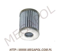 FILTRY DO LPG - Wkłady filtra -  - Wkład Lovato/L52/42/17mm/włókno szklane/biały