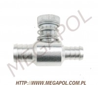 REGULATORY GAZU - Regulacje ze śrubką -  - Regulacja dawki gazu metalowa 17mm / 12mm