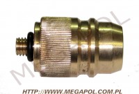 AKCESORIA - Wlewy Europa -  - Wlew gazu Europa szybkozłącze/10x1.5mm/30mm