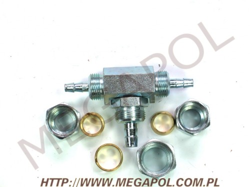 AKCESORIA - Złączki rury PCV -  - Złączka Trójnik rury PCV6/6/6mm