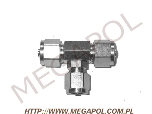 AKCESORIA - Złączki rury PCV -  - Złączka Trójnik rury PCV6/6/6mm