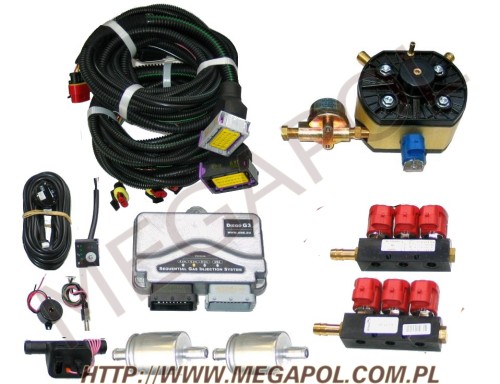 WTRYSKI KME - KME DIEGO 6 cyl. -  - 2.Wtrysk Diego G3/KME Gold GT/GTX /Valtek 3ohm/6 cyl.