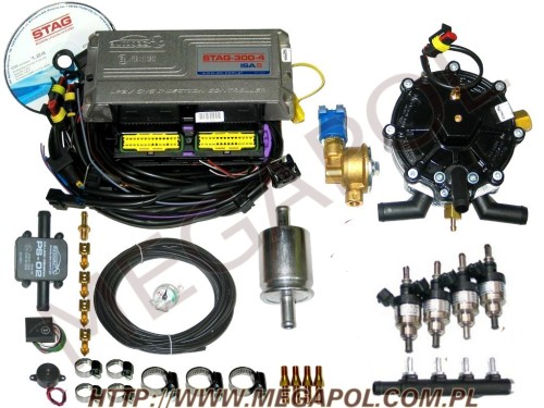 WTRYSKI AC - Stag 300 ISA2/4 cyl. -  - 3.Wtrysk STAG 300 ISA2 (AC 150/Hana H2001) 4x1cylinder