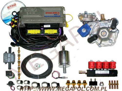WTRYSKI AC - Stag 300 ISA2/4 cyl. -  - Wtrysk STAG 300 ISA2 (Alaska AT09/Valtek 3ohm) 4cylindry