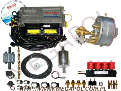 WTRYSKI AC - Stag 300 ISA2/4 cyl. -  - 2.Wtrysk STAG 300 ISA2 (Zavoli N/Valtek 3ohm) 4cylindry