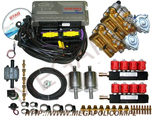 WTRYSKI AC - Stag 300 ISA2/8 cyl. -  - 2.Wtrysk STAG 300 ISA2  Artic x2/Valtek 3ohm - 8 cyl.