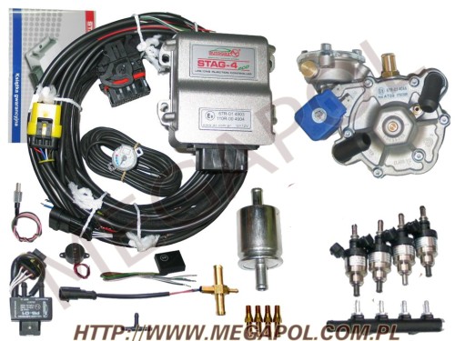 WTRYSKI AC - Stag 4 Eco  / 4 cyl. -  - 6.Wtrysk STAG 4 ECO/Alaska AT09/Hana H2001