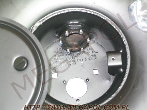ZBIORNIKI TOROIDALNE - Toroidalne o średnicy 600mm -  - 600/H220/45L/ZTW toroidalny Grodków (TDT do 2031)