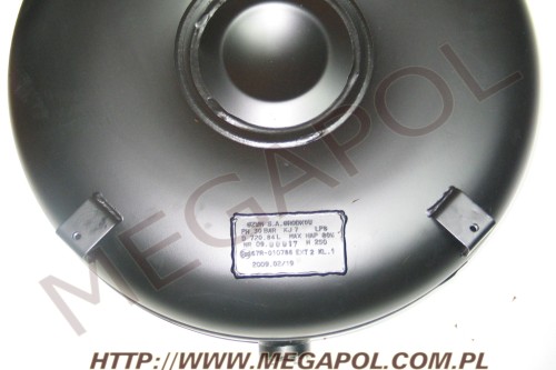 ZBIORNIKI TOROIDALNE - Toroidalne o średnicy 650mm -  - 650/H220/61L/ZTP Zbiornik toroidalny STAKO (TDT do 2031r.)