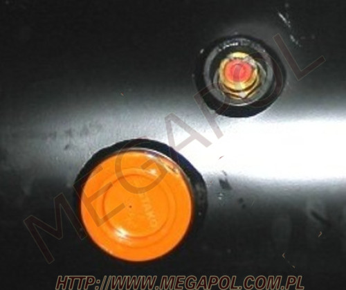 ZBIORNIKI cylindryczne - Cylindryczny H-450mm -  - Zbiornik 120/450 Stako, L-860mm (homologacja do 2026r)zawór bezp.