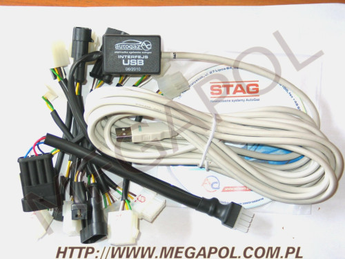 DIAGNOSTYKA - Interfejsy LPG -  - AC USB/9-wtyków nr,1,2,3,4,5,6,7,8,9,