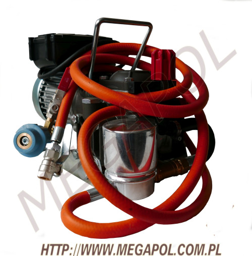 POMPY - Do układu LPG -  - Pompa 20bar/silnik 0.9HP membranowa /kpl (z pistoletem i wężami)