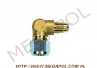 AKCESORIA - Złączki rury PCV -  - Złączka kątowa rury PCV6mm/12x1/90st 