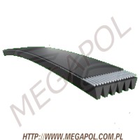Paski klinowe wielorowkowe - Paski wielorowkowe PJ -  - Pas klinowy wielorowkowy 6PJ 660 (czarny)