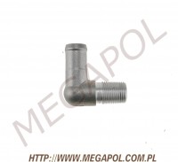WÓZKI WIDŁOWE - Części Impco -  -  RK-COBRA kolanko wejście /wyjście wody, E2 3/8-5/8 NPT/d16mm aluminiowe