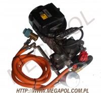 POMPY - Do układu LPG -  - Pompa 20bar/silnik 0.9HP membranowa /kpl (z pistoletem i wężami)