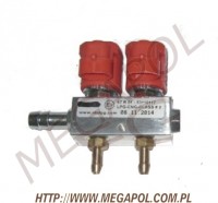 WTRYSKIWACZE - 2-cylindrowe -  - Wtryskiwacz gazu 2cyl Valtek type