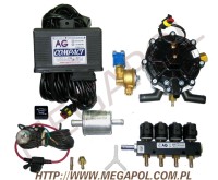 WTRYSKI AGCentrum - Compact 4cyl. -  - 2.Wtrysk Compact ( AC150 / Rail AGC 3ohm) 4 cyl.