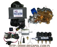 WTRYSKI AGCentrum - Compact 4cyl. -  - 2.Wtrysk Compact ( Artic / Rail AGC 3ohm) 4 cyl.