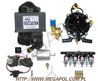 WTRYSKI AGCentrum - Compact 4cyl. -  - 7.Wtrysk Compact ( AC150 / Hana H2001 listwa ) 4 cyl.