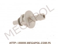 AKCESORIA - Dysze gazu -  - I-plus AEB Polymer biała 2,4mm 
