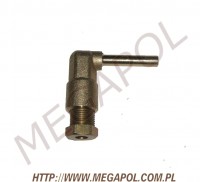 AKCESORIA - Kolanka  -  - Złączka kątowa do wielozaworu CU6mm/CU6mm/90st