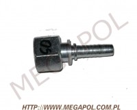 AKCESORIA - Końcówka węża -  - Końcówka węża hydrauliczna 14x1.5/6mm/stożek zew.24st.