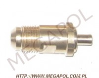 AKCESORIA - Nyple -  - Nypel zaworu butli (filtra) 11kg  5/8UNF/46mm