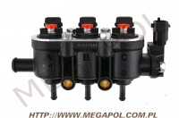 WTRYSKIWACZE - 3-cylindrowe -  - Omegas  (25-22/pomarańcz) czujnik Bosch (E13)67R010233