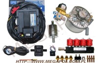 WTRYSKI LPGTECH - Tech 204 -  - 3.Wtrysk TECH 204 / Silver / Valtek 3ohm   4cyl.