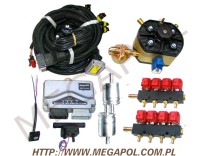 WTRYSKI KME - KME DIEGO 8 cyl. -  - 2.Wtrysk Diego G3/Gold GT/GTX/ Valtek 3ohm/ 8 cylindrów