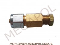 AKCESORIA - Złączki rury PCV -  - Złączka prosta/redukcja rury PCV8/CU6mm