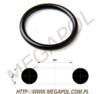 Oringi - Oringi NBR 70 Sh -  - O-ring 36 mm x 2.5 mm 70 Sh/NBR