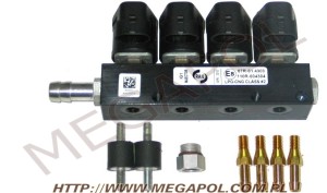 WTRYSKIWACZE - 4-cylindrowe - RAIL IG1 4cyl.3ohm (4 króćce)
