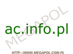 DOMENY - Krajowe - Domena - ac.info.pl