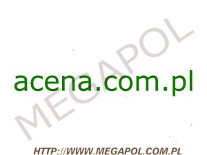 DOMENY - Krajowe - Domena - acena.com.pl