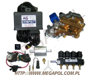 WTRYSKI AGCentrum - Compact 4cyl. - 2.Wtrysk Compact ( Artic / Rail AGC 3ohm) 4 cyl.
