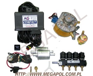 WTRYSKI AGCentrum - Compact 4cyl. - 2.Wtrysk Compact ( KME Gold / Rail AGC 3ohm) 4 cyl.