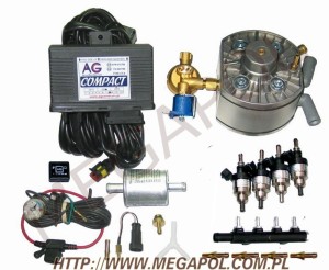 WTRYSKI AGCentrum - Compact 4cyl. - 6.Wtrysk Compact ( KME Silver / Hana H2001) 4 cyl.