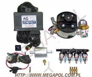 WTRYSKI AGCentrum - Compact 4cyl. - 7.Wtrysk Compact ( KME Silver Turbo / Hana H2001 listwa) 4 cyl.
