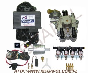 WTRYSKI AGCentrum - Compact 4cyl. - 7.Wtrysk Compact ( Vito / Hana H2001 listwa ) 4 cyl.