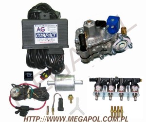 WTRYSKI AGCentrum - Compact 4cyl. - 7.Wtrysk Compact ( Alaska / Hana H2001 Listwa ) 4 cyl.