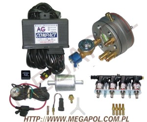 WTRYSKI AGCentrum - Compact 4cyl. - 7.Wtrysk Compact ( Zavoli Zeta N / Hana H2001 listwa ) 4 cyl.