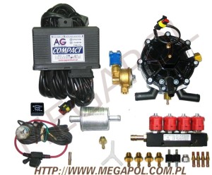 WTRYSKI AGCentrum - Compact 4cyl. - 1.Wtrysk Compact ( AC150 / Valtek 3ohm) 4 cyl.