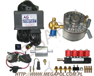 WTRYSKI AGCentrum - Compact 4cyl. - 1.Wtrysk Compact ( KME Silver / Valtek 3ohm) 4 cyl.