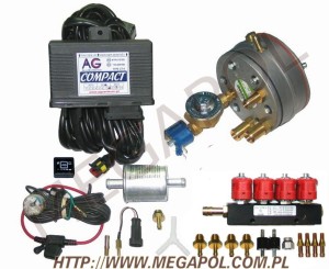 WTRYSKI AGCentrum - Compact 4cyl. - 1.Wtrysk Compact ( Zavoli Zeta N / Valtek 3ohm) 4 cyl.