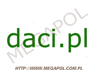DOMENY - Krajowe - Domena - daci.pl