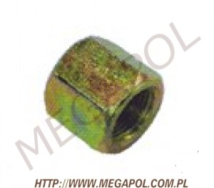 AKCESORIA - Nakrętki - Nakrętka baryłki na rurkę-8mm/gwint-G1/4 stalowa - Female Connector