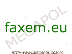 DOMENY - Krajowe - Domena - faxem.eu